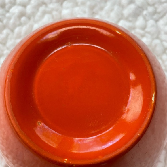 Vintage Radioactive Ordinal Red #3 Fiestaware Nesting Bowl Inside Rings. RARE - Picture 7 of 10